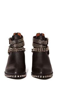 Jeffrey Campbell Everly Cutout Boot - Black/Silver | Shop Shoes at Nasty Gal