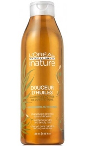 L`Oreal Шампунь для непослушных волос Serie Nature D`Huiles 250 мл.