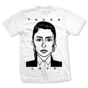 TED'S DRAWS TOUGH LOVE FRONT T-SHIRT