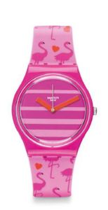 swatch  с фламинго