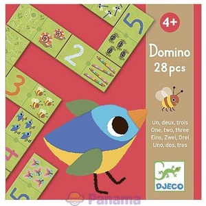 ДЕТСКОЕ ДОМИНО "РАЗ ДВА ТРИ" - DJECO