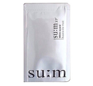 Sum37 White Award Bubble De-Mask