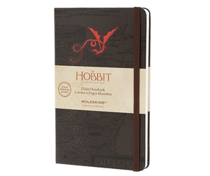 Большая (13х21 см) нелинованная записная книжка Moleskine Hobbit