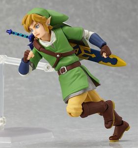 The Legend Of Zelda Skyword Sword Link Figure
