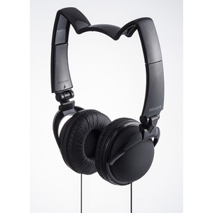 Mix-style nekomimi headphones muji-BK (NH-001)