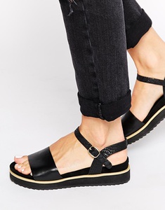 ASOS FAMOUSLY Two Part Sandals