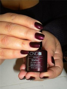 CND SHELLAC DARK LAVA