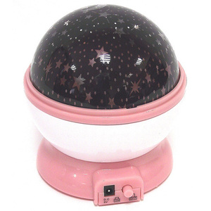 "Звездное небо" вращающийся, розовый