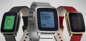 Pebble Time Steel