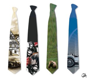 Яркие, смешные, дурацкие галстуки - в любых количествах