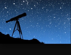 Увидеть звездное небе через телескоп