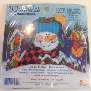 Dimensions Snowman Birds