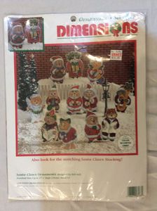 Dimensions Santa Claws Ornaments