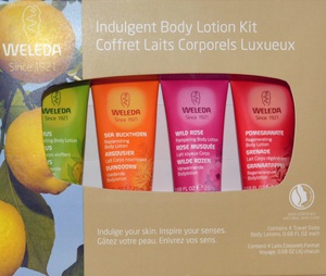 Weleda, Indulgent Body Lotion Kit, 4 Body Lotions