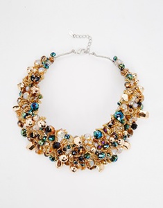 Колье ALDO Harmonie Beaded Collar Necklace