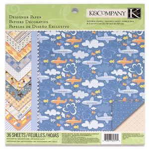 K&Company Itsy Bitsy Baby Boy paper