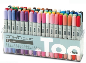 Набор маркеров Copic CIAO Set А, 72 шт (22075160)