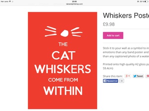 Whiskers Poster