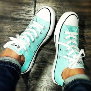 кежды Converse мятные