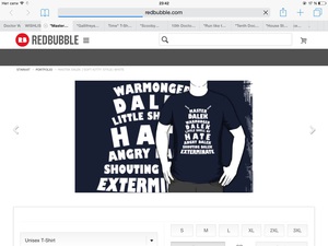 Dalek description t-shirt