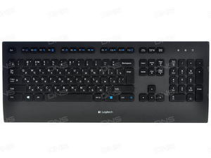 Logitech Corded Keyboard K280e Black USB