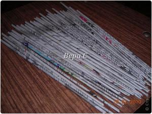 Плетение из газет