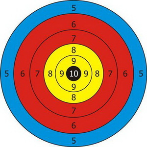 Мишень для стрельбы из лука