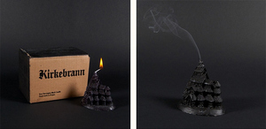 True Norwegian Black Candle