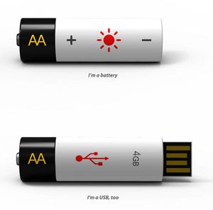 Батарейки с подзарядкой USB