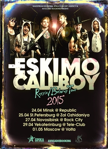 билет на концерт Eskimo Callboy в С-Пб