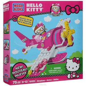 Набор Hello Kitty "Досуг Аэроплан", MEGA BLOKS