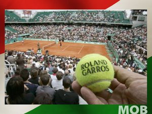 Посещение турнира Roland Garros