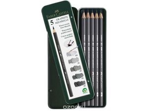 Чернографитовые акварельные карандаши Faber-Castell