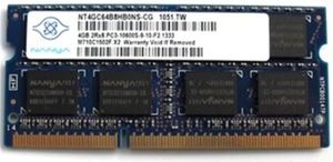 Nanya DDR3 4g 1333mhz laptop ram article pc3-10600s 3