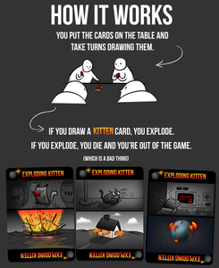 Настольная игра "Exploding Kittens"