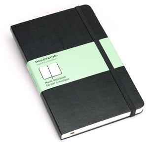 Moleskine с нотным станом 13х21