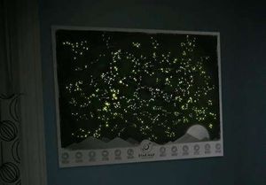 Star light map - светящаяся карта созвездий