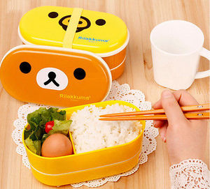 Rilakkuma Bear Bento Lunch Box