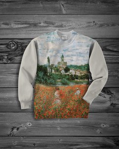 Свитшот с картиной К.Моне