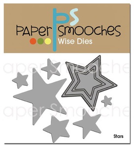 Paper smooches star die