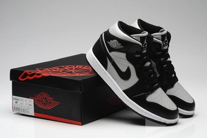 Air Jordan 1 Phat Cool Grey/Black Mens Basketball Shoes 60481