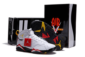 Air Jordan 7 Retro ?? "2011 cardinal" White/Red/Yellow Mens 9788