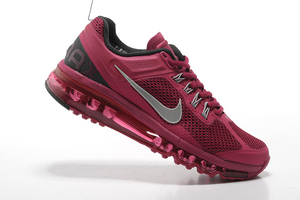 Womens Air Max 2013 Running Sneakers Sport Fuchsia Anthracite Wh