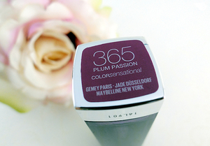 Maybelline Color Sensational Lipstick №365 «Plum passion»