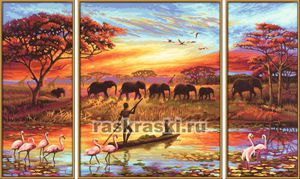 Раскраска по номерам