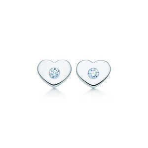 Modern Heart Earrings