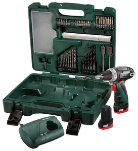 шуруповёрт Metabo PowerMaxx BS Basic 2.0Ah x2 Case