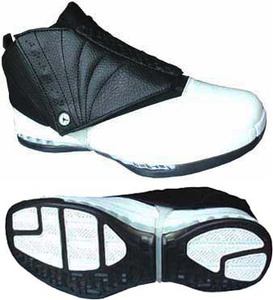 Cheap Nike Air Jordan 16 Black White Mens Retro Shoes