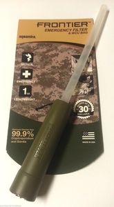 Фильтр воды Aquamira Frontier Water Filter - Military Edition - Emergency Survival