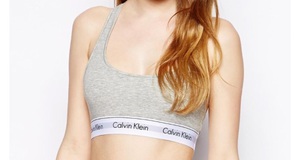 Бюстье с логотипом Calvin Klein Modern